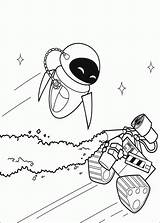 Wall E Eve Coloring Pages sketch template