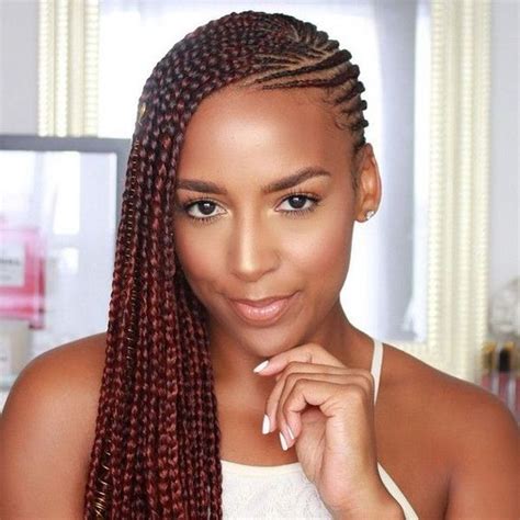 30 Lemonade Braids And Fulani Braids Hairstyles - Part 9