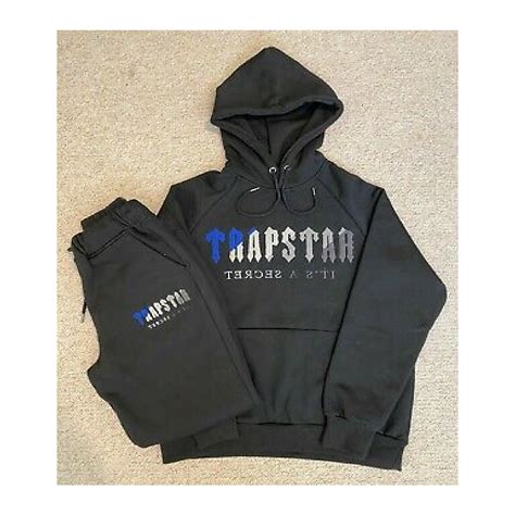 Chenille Decoded Trapstar Tracksuit black - Etsy