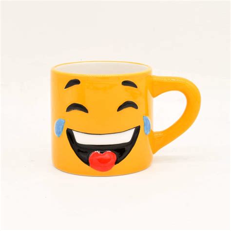 8oz Emoji coffee mug | Yongchuan Ceramics Co.,Ltd