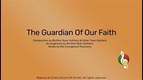 The Guardian Of Our Faith - YouTube