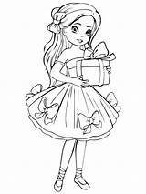 Doll Coloring Pages Printable sketch template