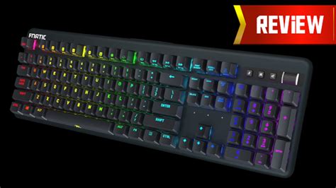 Fnatic STREAK RGB Keyboard Review | Approved by the pros - GameRevolution