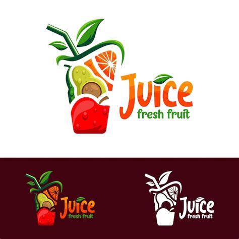 Premium Vector | Juice logo