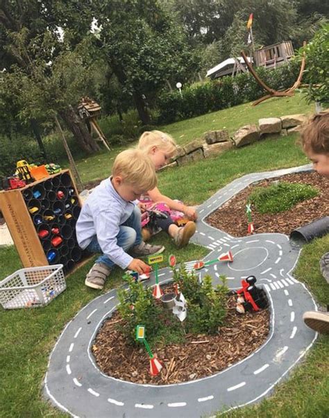 Spielgarten – Ideen für Gestaltung natürlicher Erlebnis-Spielecken für Kinder - fresHouse ...