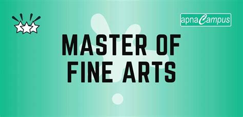 MFA (Master of Fine Arts) - Full Form, Course details, Salary, Scope, Fees, Colleges, Entrance ...