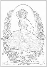 Collection Of Vintage Coloring Pages  Free Printable sketch template