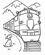 Free Printable Train Coloring Pages For Kids sketch template
