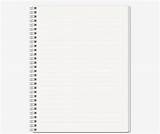 Spiral Notebook Clip Art Black And White Sketch Coloring Page sketch template