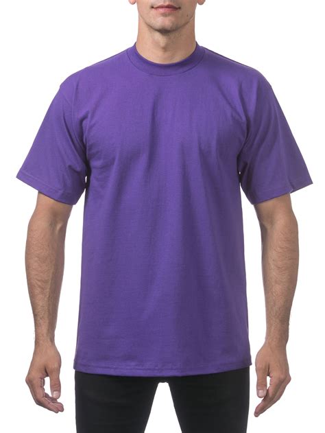 Pro Club Men's Heavyweight Cotton Short Sleeve Crew Neck T-Shirt - Walmart.com