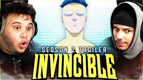 Invincible Season 2 Trailer REACTION | Mark FULL Viltrumite? - YouTube