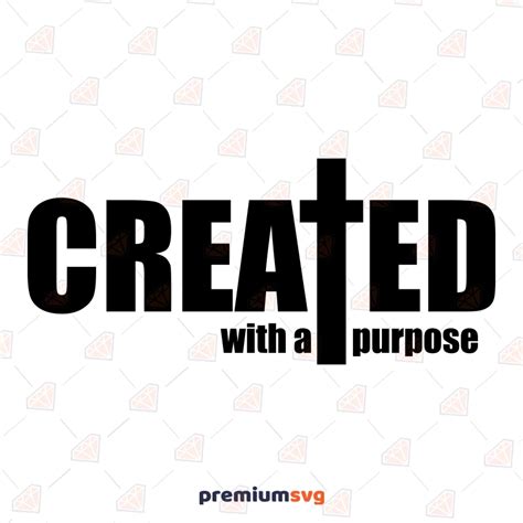 Created with A Purpose SVG, Christian Clipart SVG Digital Download | PremiumSVG