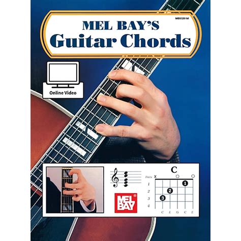 Mel Bay Guitar Chords Book & Online Audio | Guitar Center