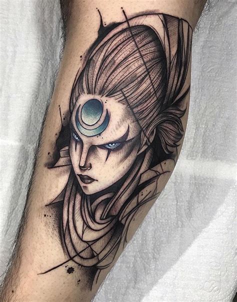 Diana tattoo by Gustavo Takazone Instagram: @gtakazone League of ...