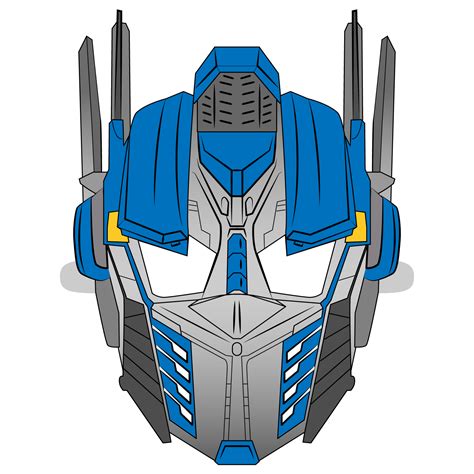 Transformer Mask Template | Free Printable Papercraft Templates