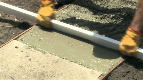 How To Level Concrete - DIY At Bunnings - YouTube