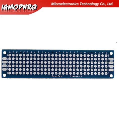 1pcs Double-sided Protoboard Breadboard Universal Board 2*8cm 3*7cm 4 ...