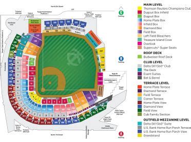 Target Field Seating Map | Minnesota Twins