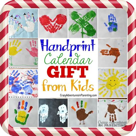 Free Printable Handprint Calendar | Month Calendar Printable