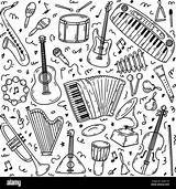 Instruments Of The Orchestra Coloring Pages sketch template