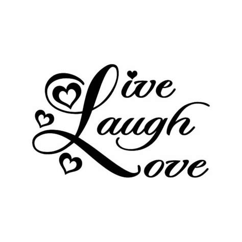 Live Laugh Love INSTANT DOWNLOAD 1 vector .eps svg & a .png | Etsy