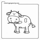 Cow Head Coloring Pages sketch template