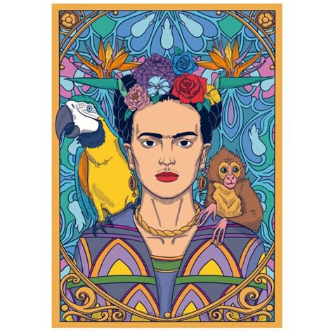 Frida Kahlo , 1500 Pieces, Educa | Puzzle Warehouse