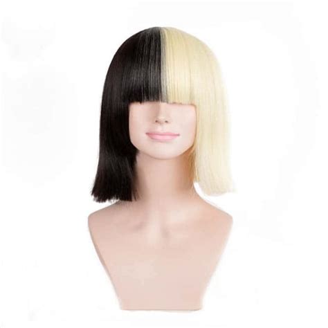 Sia Hair Wig | Costume Mascot World