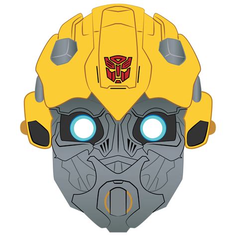 Bumblebee Mask Template | Free Printable Papercraft Templates