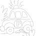 Kids Page: - Police Boats Colouring Coloring Pages