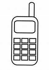 Coloring Pages  Printable Cell Phone Page For Kids sketch template