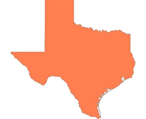 Texas Flag Map Png Transparent Overlay