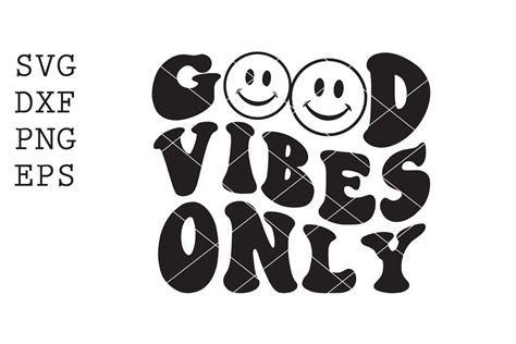 good vibes only SVG By spoonyprint | TheHungryJPEG