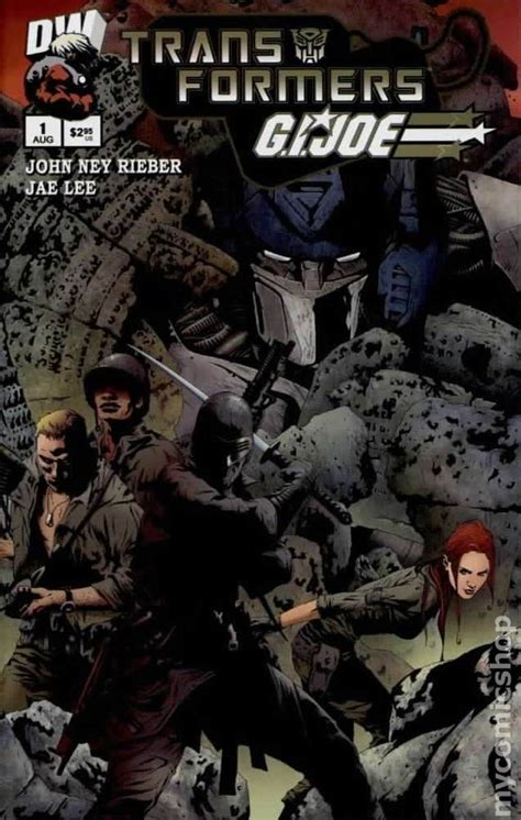 Transformers GI Joe (2003) comic books