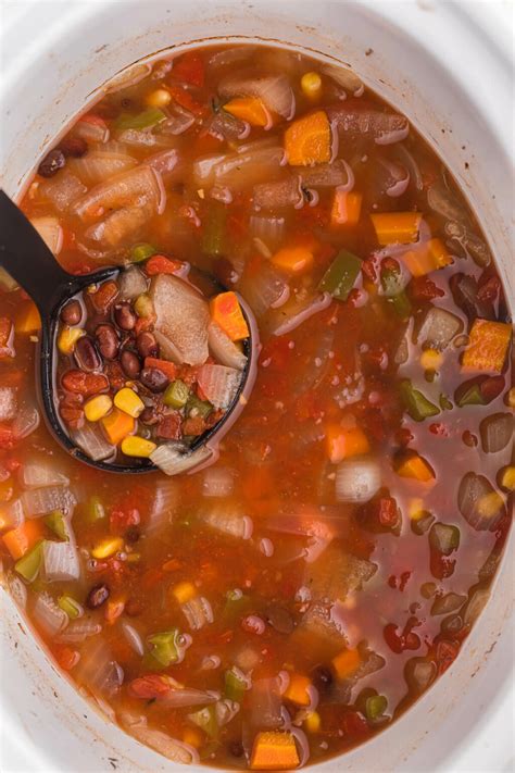 Black Bean Vegetable Soup Recipe - Simply Stacie