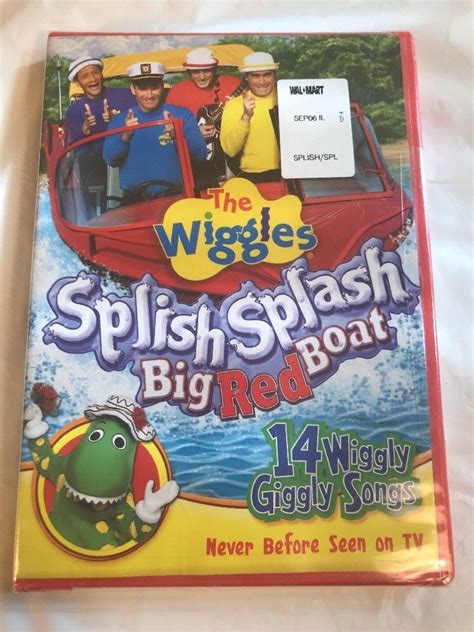 The Wiggles - Splish Splash Big Red Boat (DVD, 2006, Checkpoint) for ...