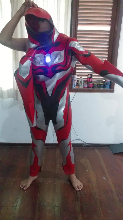 How to wear Ultraman suit? This is video testing of our brand new Ultraman Geed suit. This suit ...