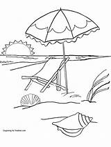 Beach Sunset Coloring Pages At GetColoringscom  Free Printable sketch template