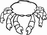 Free Printable Crab Coloring Pages For Kids sketch template