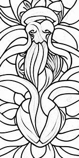 Art Nouveau Coloring Pages To Print sketch template