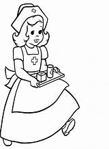 Coloring Pages  Free Printable Nurse Sheet sketch template