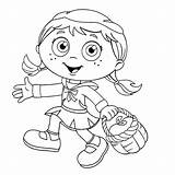 Super Why Coloring Pages  Best For Kids sketch template