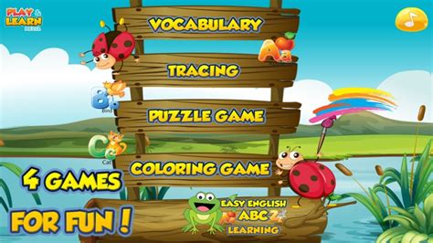 Easy English ABC Learning Game by Thavorn Parnmee