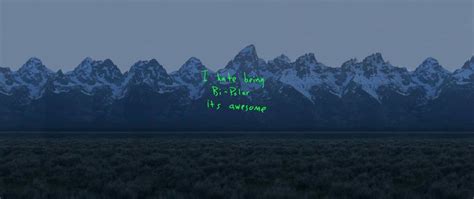 Made a 2560x1080 wallpaper of the ye album cover, enjoy in 2023 | Cover wallpaper, Kanye west ...