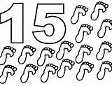 Number 15 Coloring Page At GetColoringscom  Free Printable Colorings sketch template