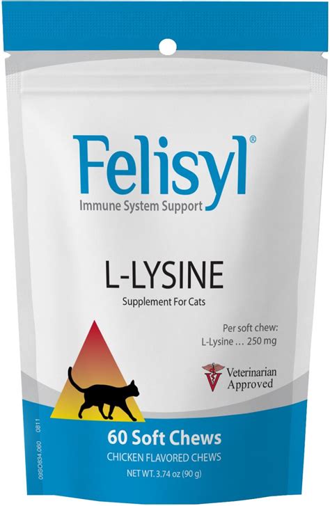 PET HEALTH SOLUTIONS Felisyl Immune System Support Cat Supplement, 60 ...