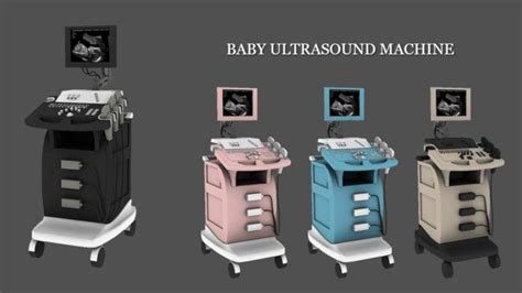 Baby ultrasound machine (P) at Leo Sims in 2023 | Sims, Sims 4 teen, Sims 4 game