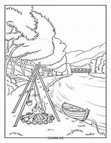 105  Campfire Coloring Pages For Kids & Adults Free Printable PDFs sketch template