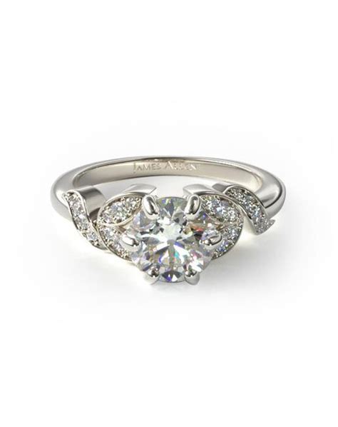 James Allen Pave Vine Diamond Engagement Ring Engagement Ring | The Knot