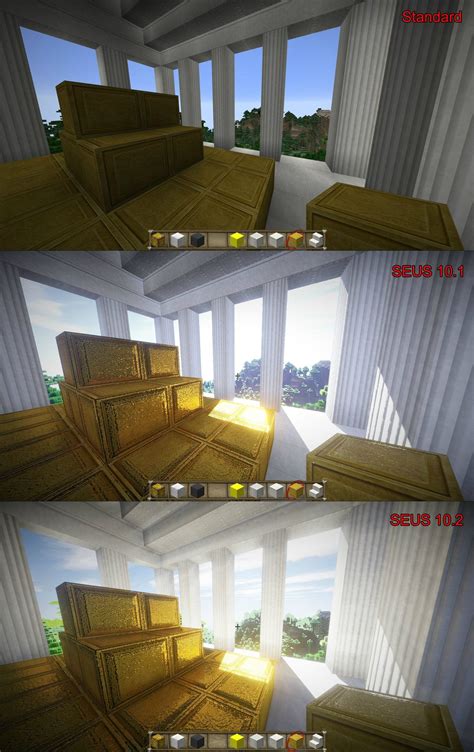 Really liking the new SEUS shaders : Minecraft